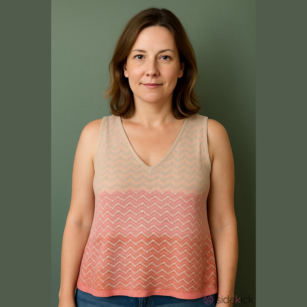 White House Black Market Ombre Sweater Tank - Picture 10 of 11